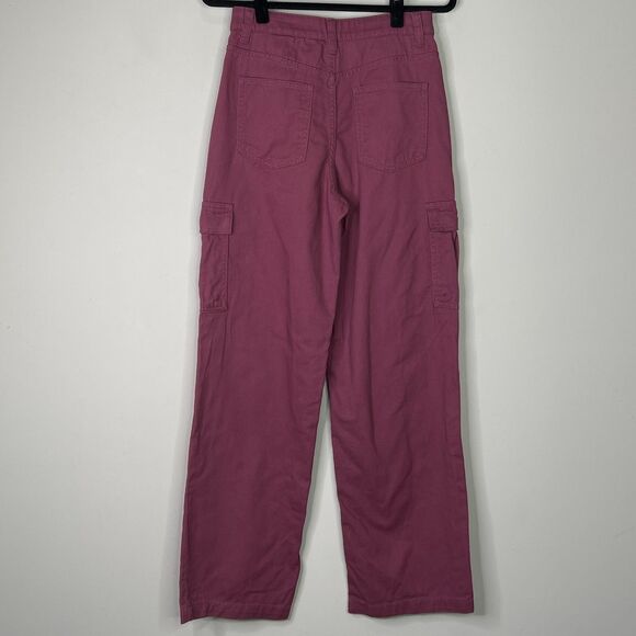 H&M Divided 90s Baggy Cargo High Waist Jeans Women's Size 2 - Picture 2 of 8